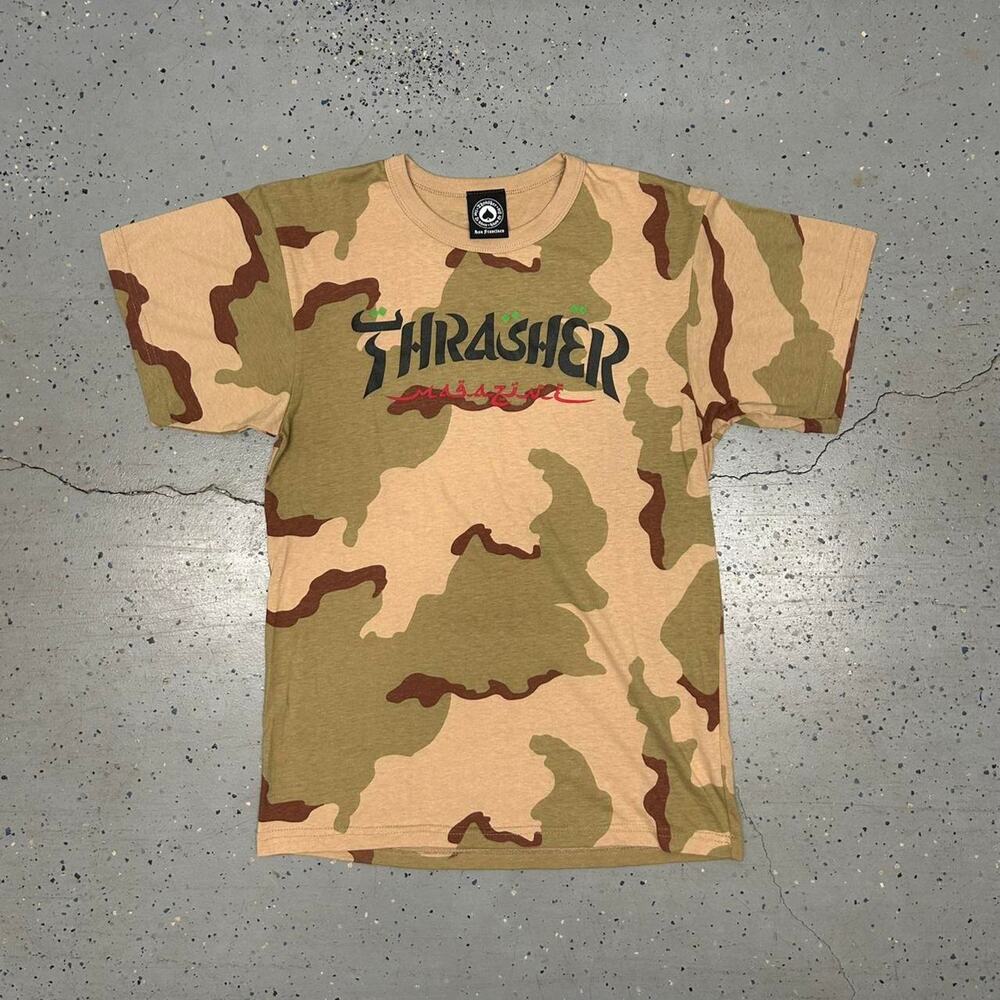 Thrasher camo tee